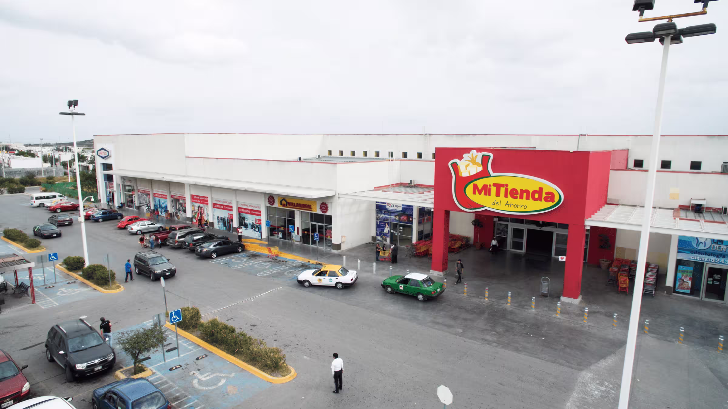 Vista aérea de Plaza Bella Huinala